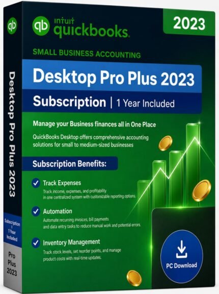 QuickBooks Desktop Pro Plus 2023 – Authentic 1-Year Subscription | Guaranteed Activation