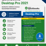 QuickBooks Desktop Pro 2021 – Authentic Lifetime License | Guaranteed Activation