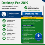QuickBooks Desktop Pro 2019 – Authentic Lifetime License | Guaranteed Activation