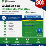 QuickBooks Desktop Mac Plus 2024 – Authentic 1-Year Subscription | Guaranteed Activation